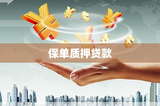 南屯保单质押贷款