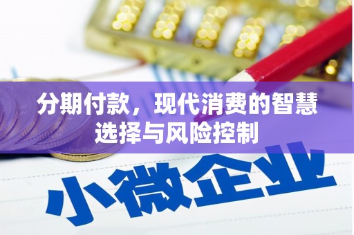 革吉分期付款，现代消费的智慧选择与风险控制