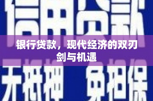 凤山银行贷款，现代经济的双刃剑与机遇