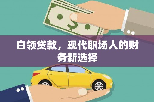 罗定白领贷款，现代职场人的财务新选择