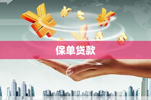 且末保单贷款