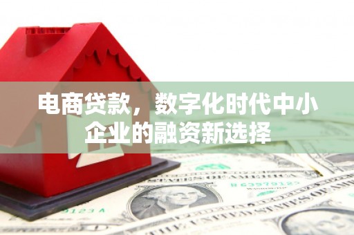 北仑电商贷款，数字化时代中小企业的融资新选择