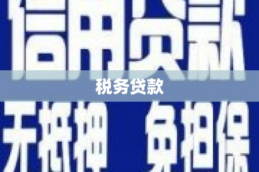 浦江税务贷款