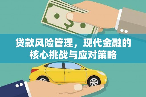 沈北新区贷款风险管理，现代金融的核心挑战与应对策略