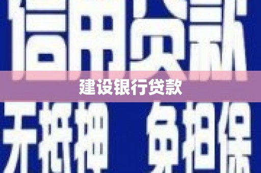 雨山建设银行贷款