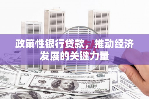 扎兰屯政策性银行贷款，推动经济发展的关键力量