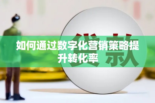 湘西如何通过数字化营销策略提升转化率