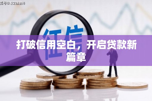 巨野打破信用空白，开启贷款新篇章